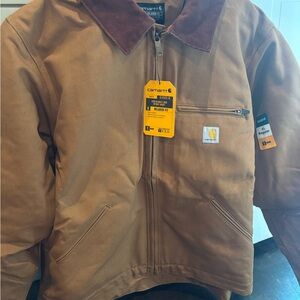 Carhartt Men's Duck Detroit Blanket Lined Jacket